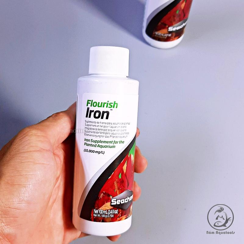 Seachem Flourish Iron | Phân Nước Bổ Sung Sắt - Kích Đỏ Cho Cây Thuỷ Sinh