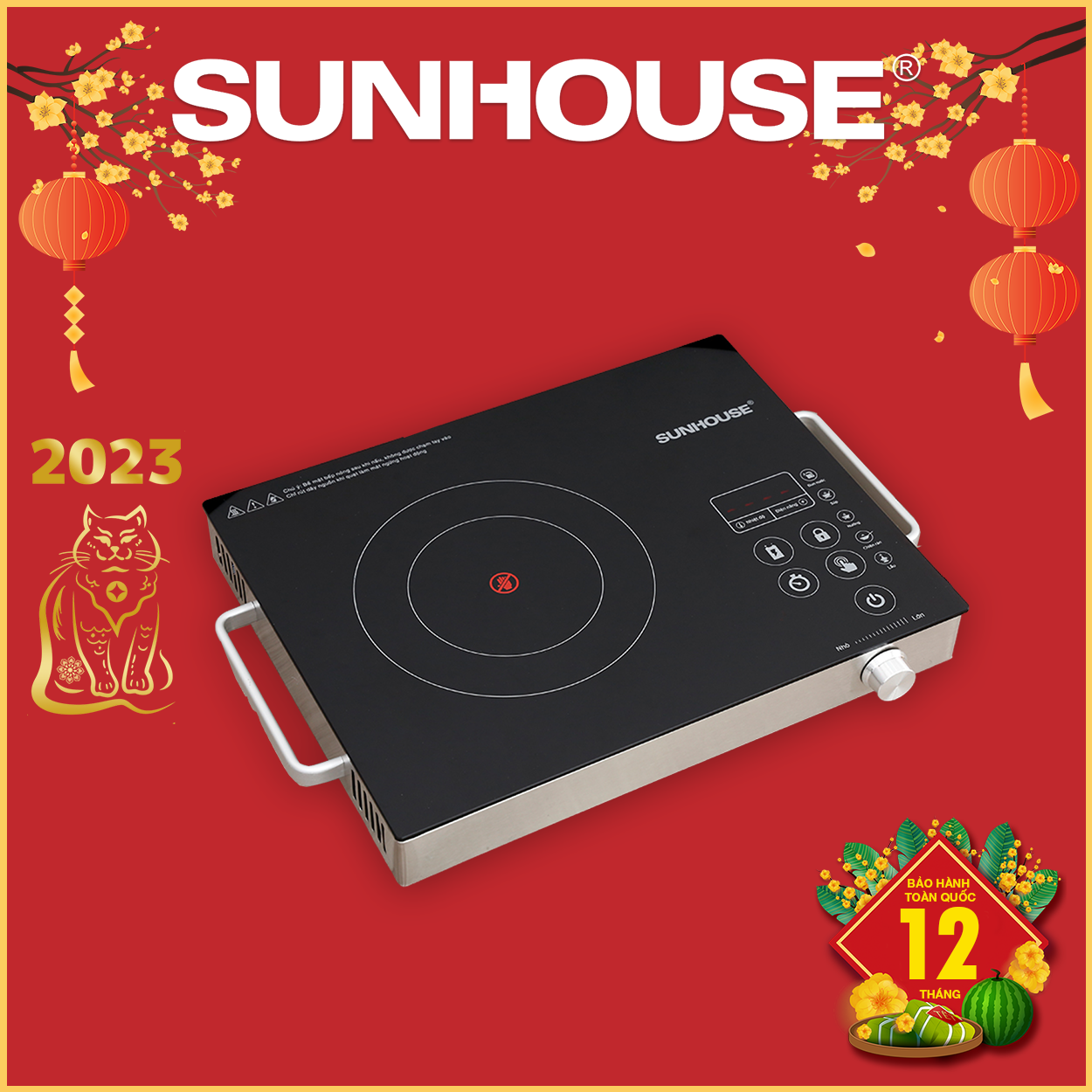 Bếp hồng ngoại Sunhouse SHD 6017 - Hàng Chính Hãng