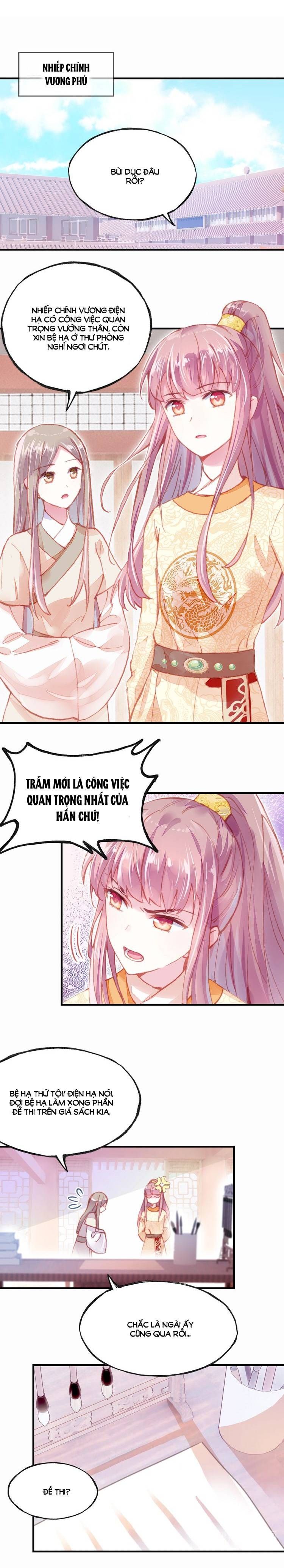trẫm cũng không muốn quá khí phách chapter 8 1