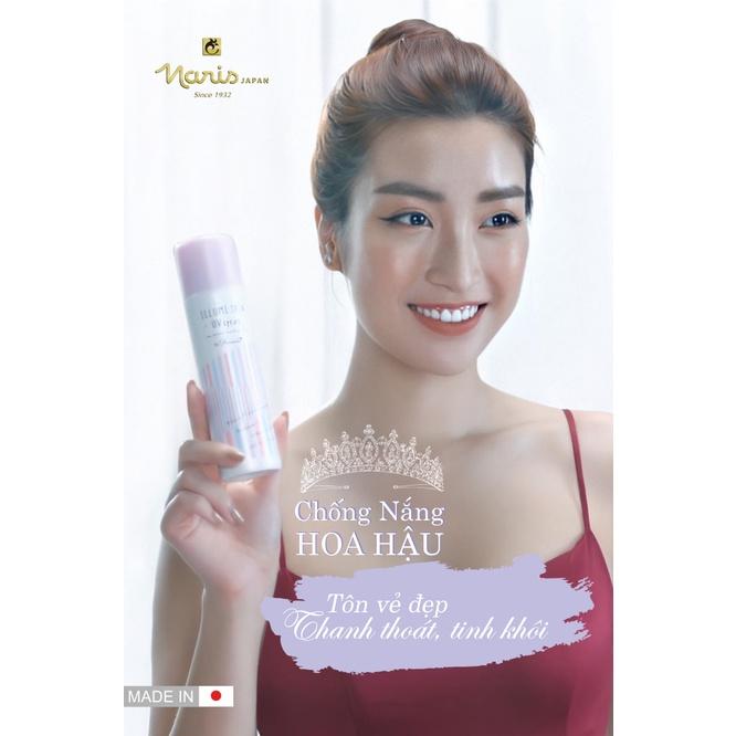 Combo Chống Nắng Tạo Hiệu Ứng Thon Gọn Phù Hợp Mọi Loại Da Giúp Nâng Tone Naris Illumi Skin UV SPF50+ PA++++