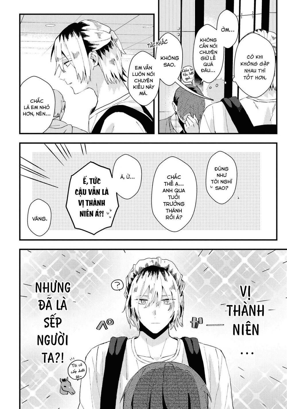 đồng đội game online, té là ngài sếp khó tính chapter 7 6