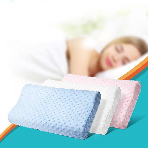 Gối Cao Su Non Chống Ngáy Người Lớn Chất Lượng Êm Ái Cho Giấc Ngủ Sâu Hơn, Gối Cao Su Non, Gối Chống Mỏi Cổ, Gối Chống Mỏi Gáy - Giao Hàng Toàn Quốc