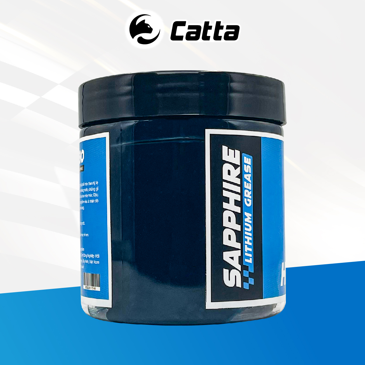 Mỡ Bò Chịu Nhiệt và Cực Áp Cao Cấp CATTA SAPPHIRE HP3 280 độ Gốc Lithium 200G-500G (Xanh Dương)