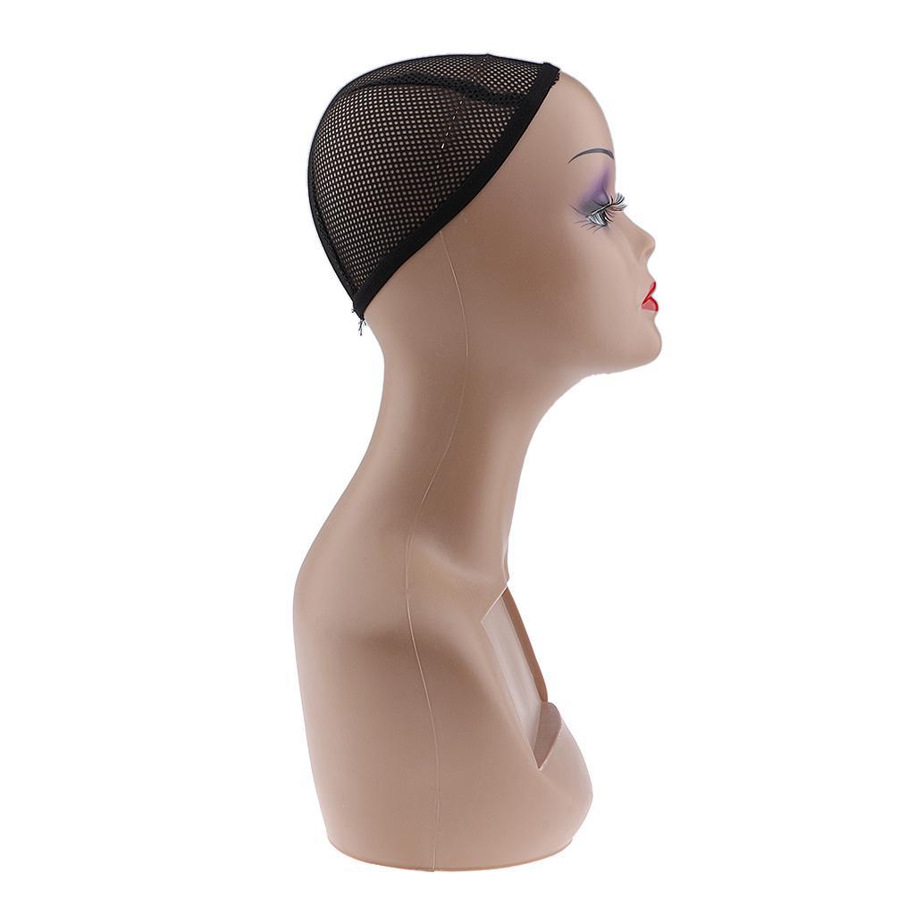 Awsome Female Mannequin Head Model  Wig Display Holder Stand Rack Tools