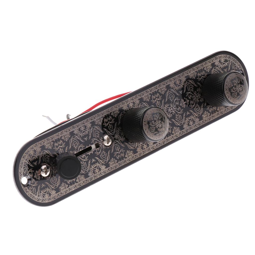 Sunnimix Đàn Guitar Prewired Điều Khiển Đĩa 3 Cách Tặng Công Tắc Cho Đàn Guitar