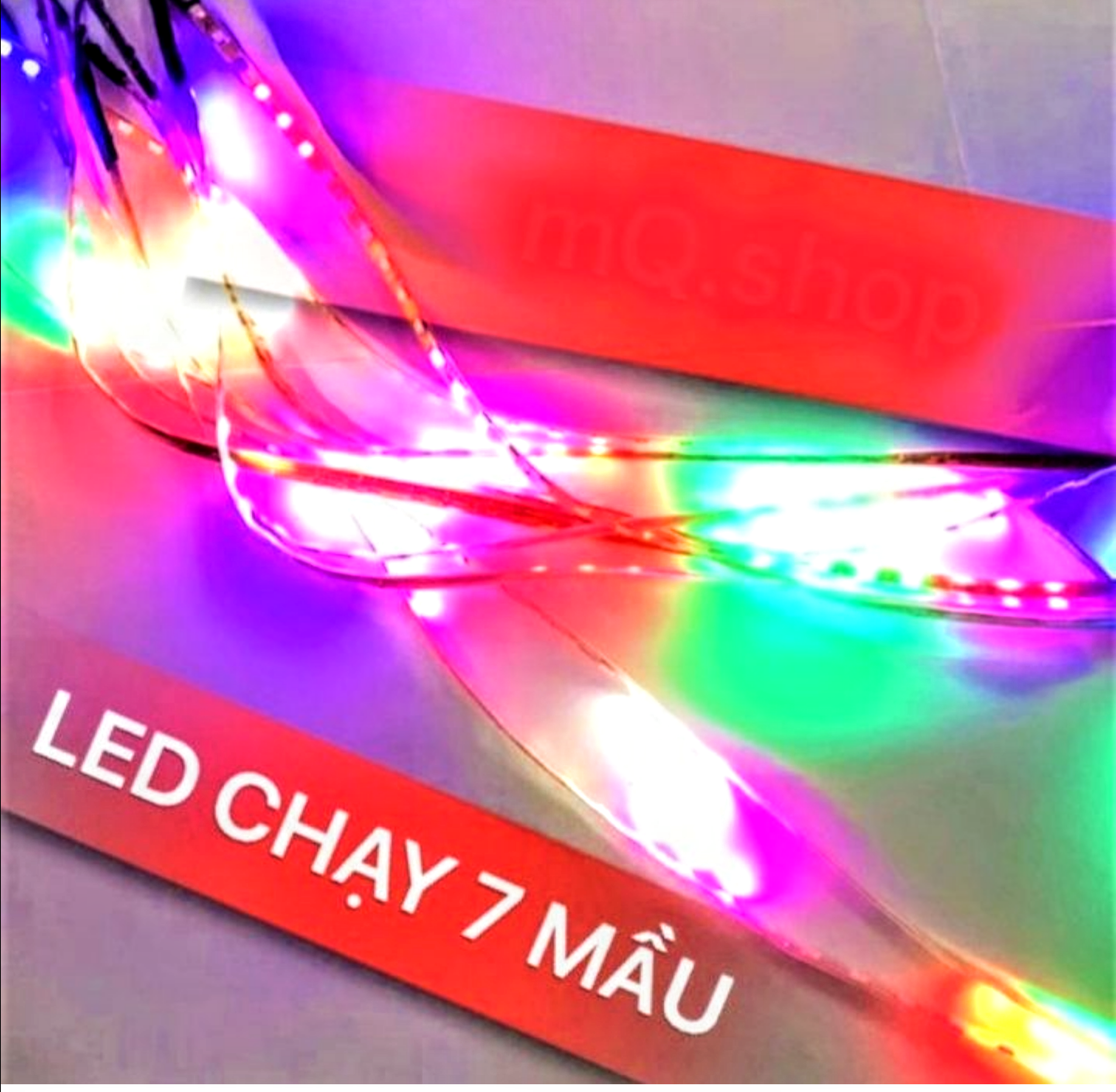 1 DÂY LED CHẠY ĐUỔI TRANG TRÍ XE MÁY XE ĐẠP ĐIỆN XE ĐIỆN ÔTÔ SIÊU ĐẸP MẪU MỚI