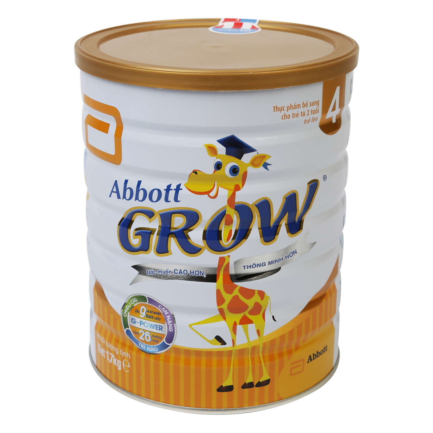 Sữa Bột Abbott Grow 4 1.7Kg