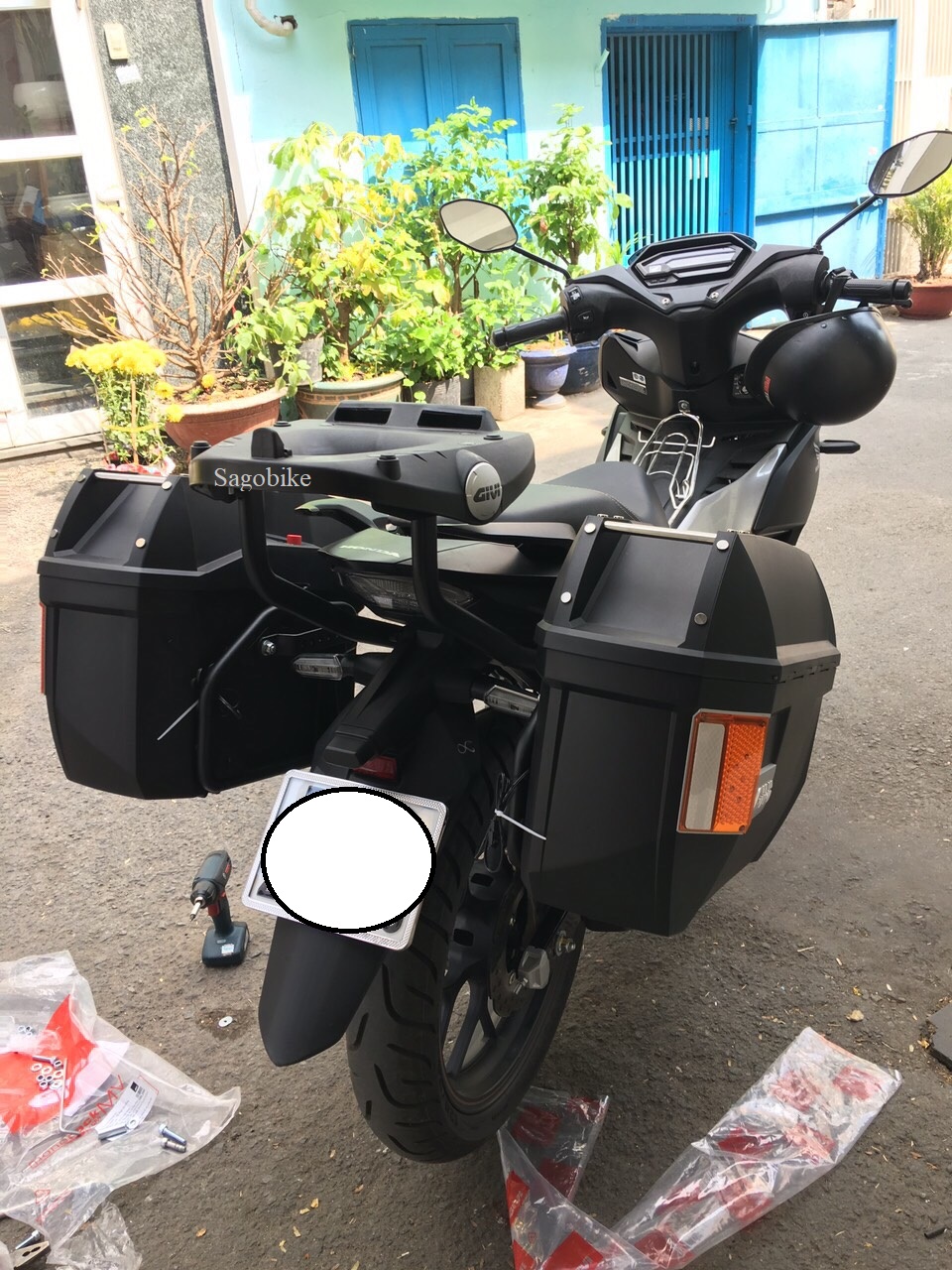 Baga Givi HRV Winner X, baga HRV Winner V2