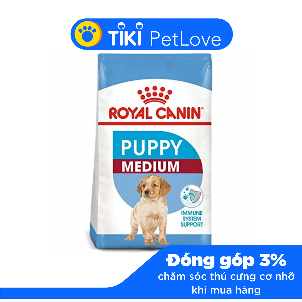 Thức Ăn Cho Chó Royal Canin Medium Puppy 10Kg