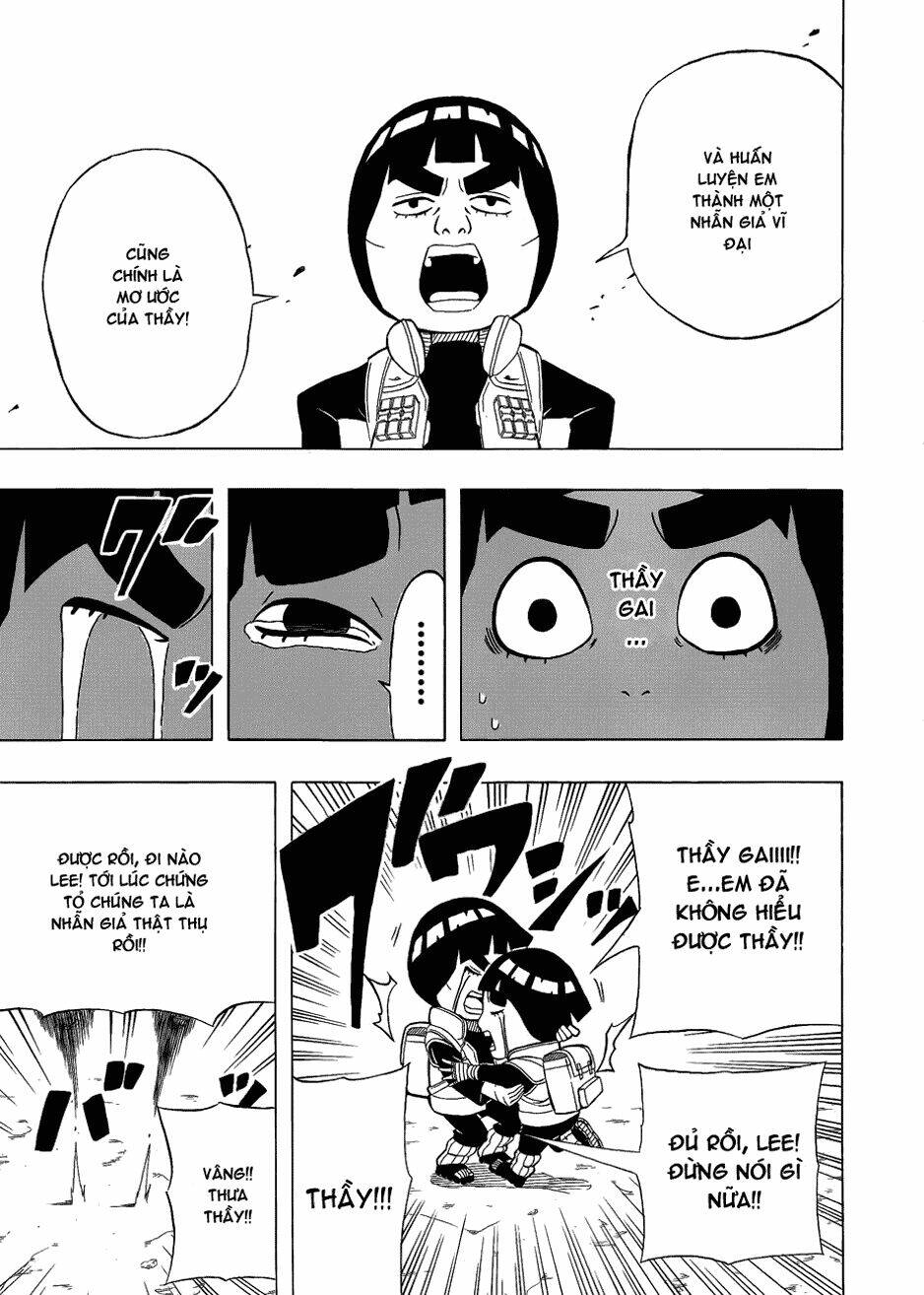 cửu vĩ hồ ly ngoại truyện rock lee chapter 1 15