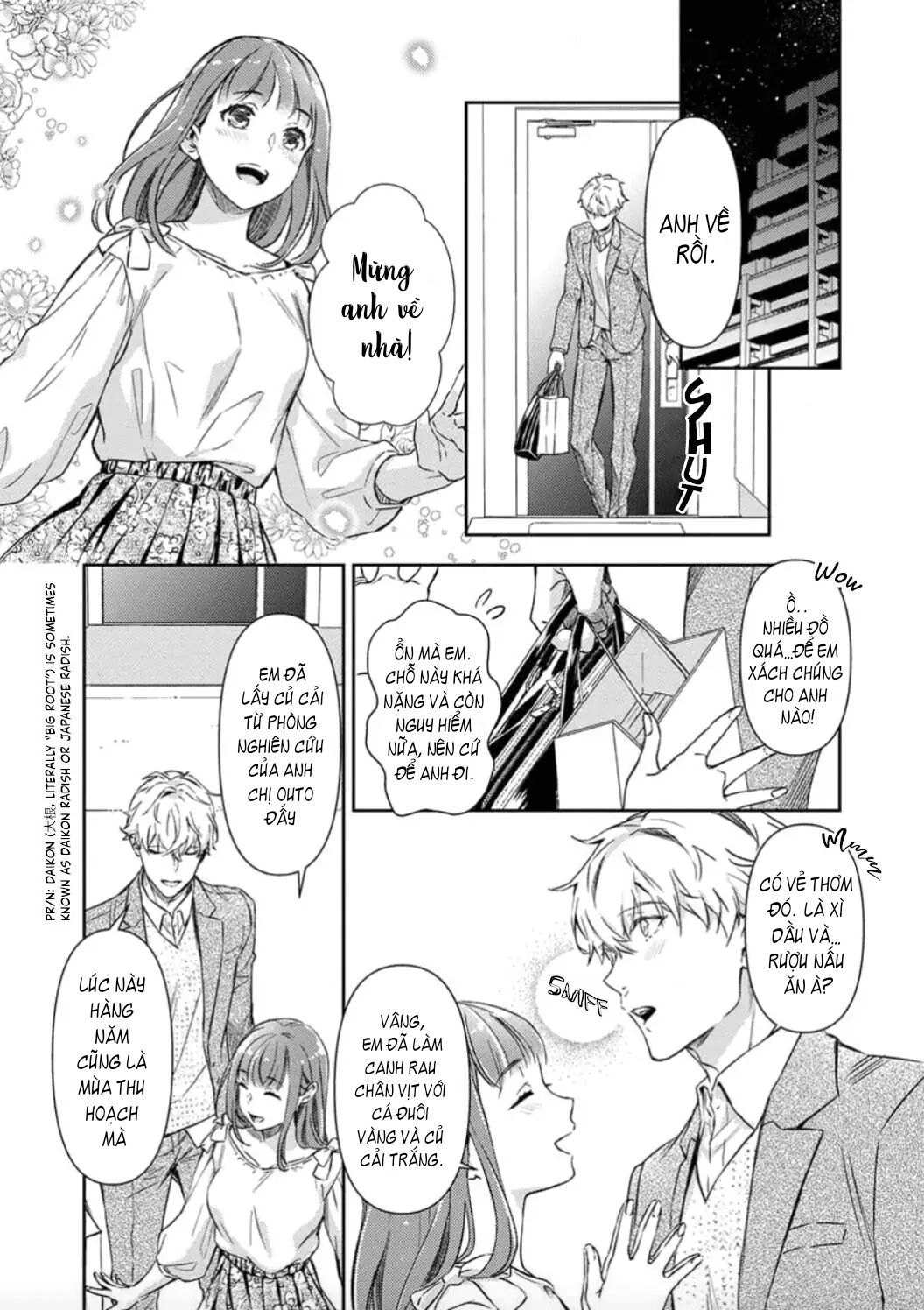 Hôn Nhân Tình Yêu Của Cặp Đôi Konihata chapter 4.1 - Trang 8