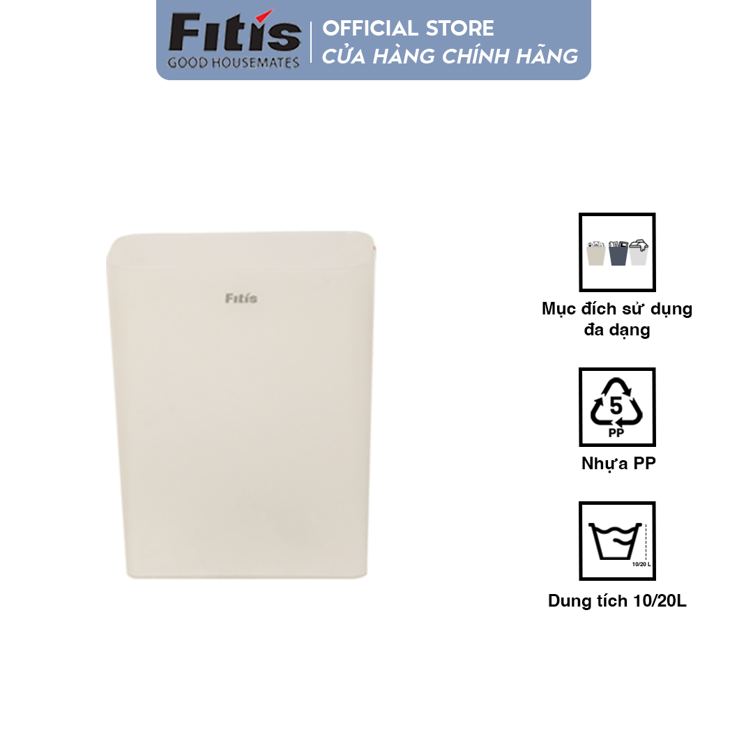 Thùng Rác Fitis Mono Chữ Nhật SMM1 (20L)