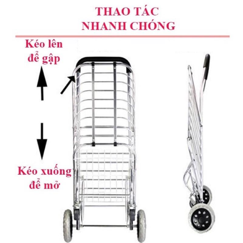 XE ĐẨY ĐI CHỢ GẤP GỌN TIỆN LỢI