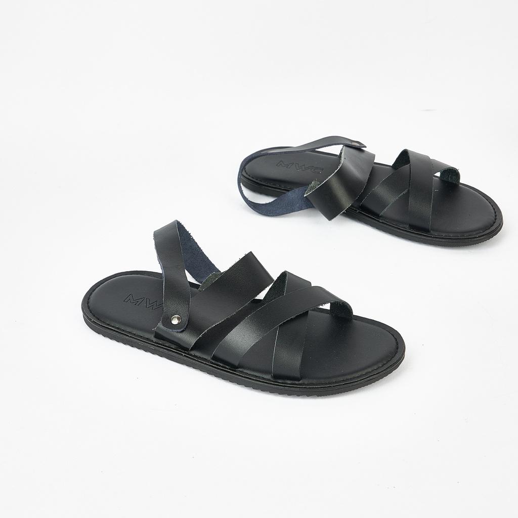 Giày Sandal Nam MWC 7068 - Giày Sandal Nam Quai Ngang Chéo Kiểu Dáng Basic Đi Học, Đi Làm, Đi Chơi