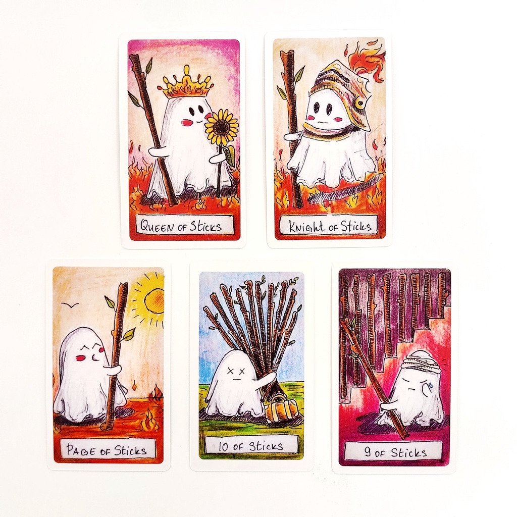 Bộ Bài Cute Ghost Tarot