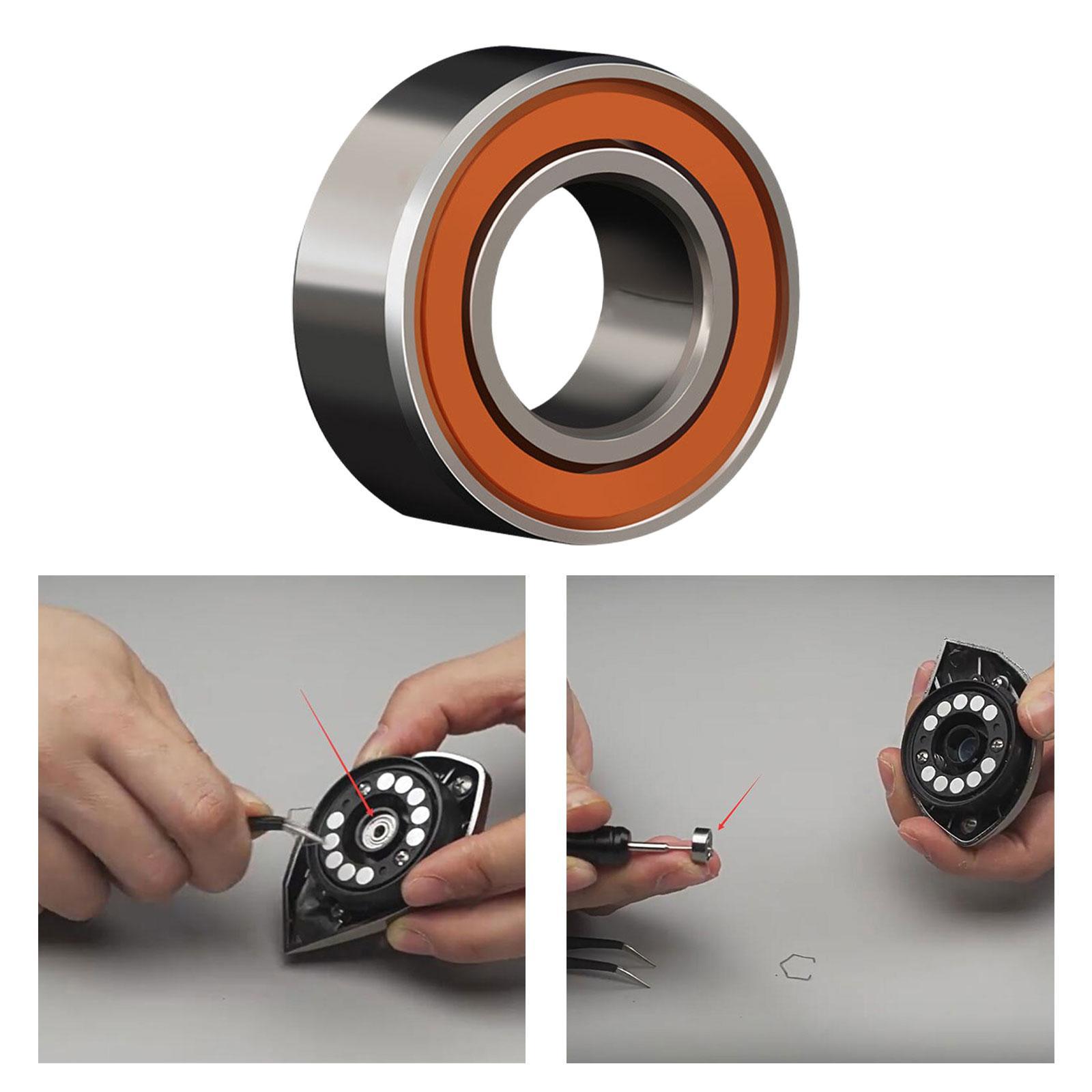Fishing Reel Ball Bearing Fishing Bearing High Speed Equipment Parts Water Drop Reel Ball Bearing DIY for Beginner