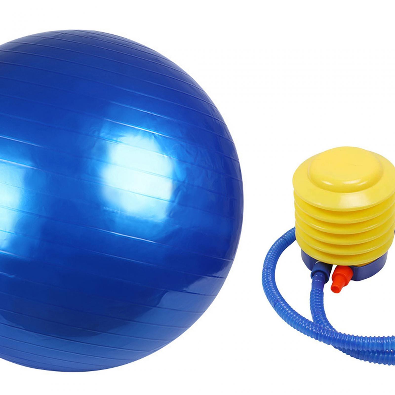 Balance Ball Chair Yoga Ball Anti Burst with Pump Heavy Duty Non Slip Stability Ball Pilates Ball for Woman, Gym, Home, Dance, Training