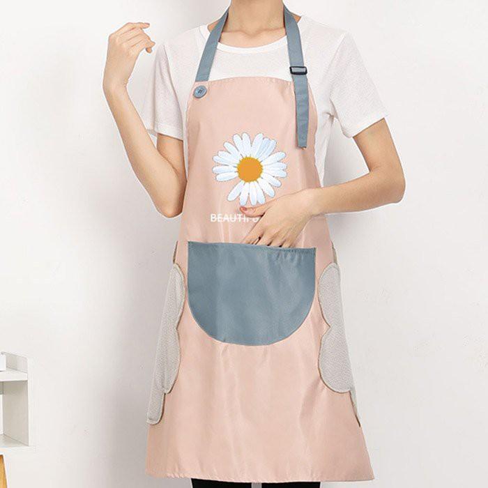 Tạp dề hoa cúc