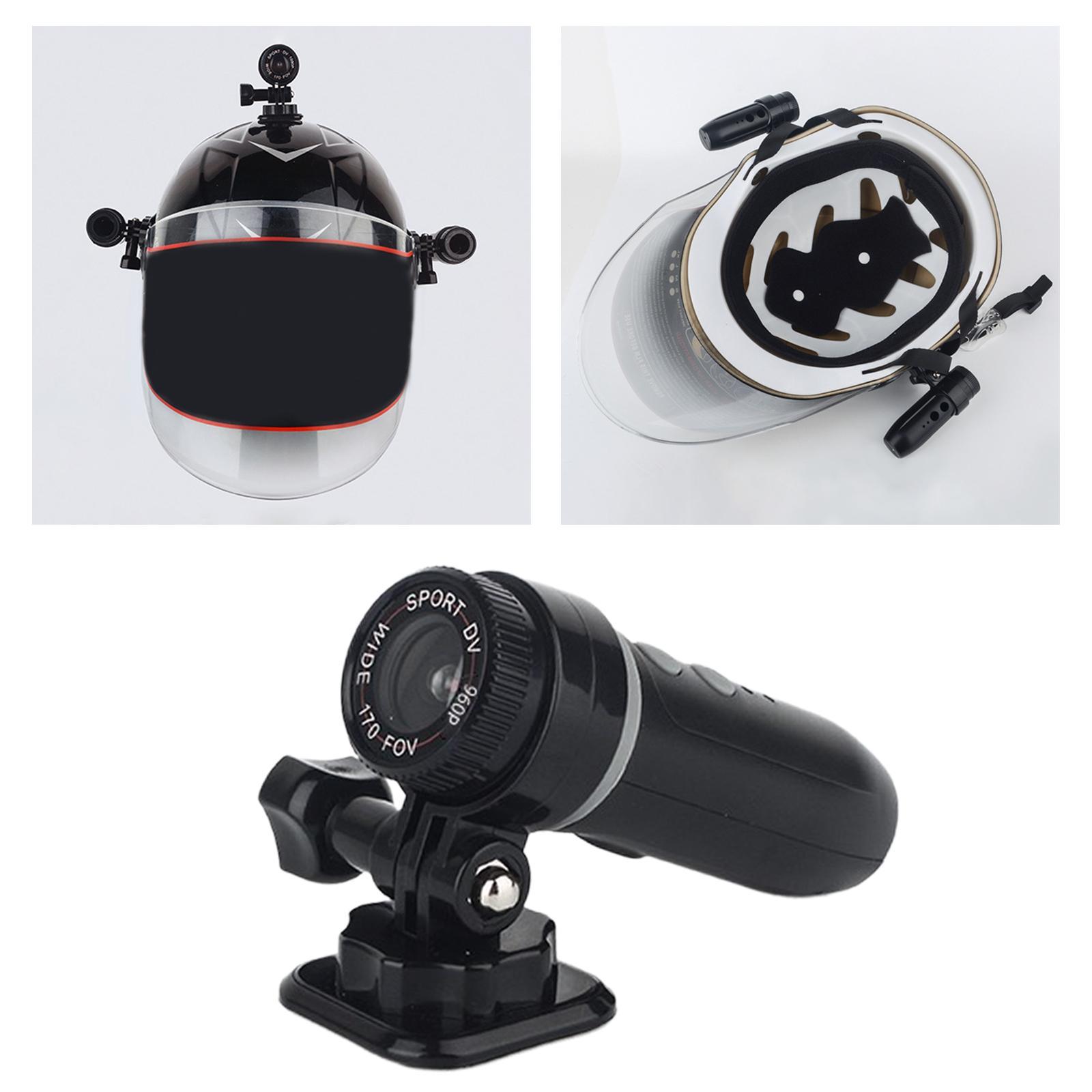 Motorcycle Camera, Sport DV Camera, Portable 170 Degree Wide Angle 960P Resolution Anti Motorbike for Outdoor Sport