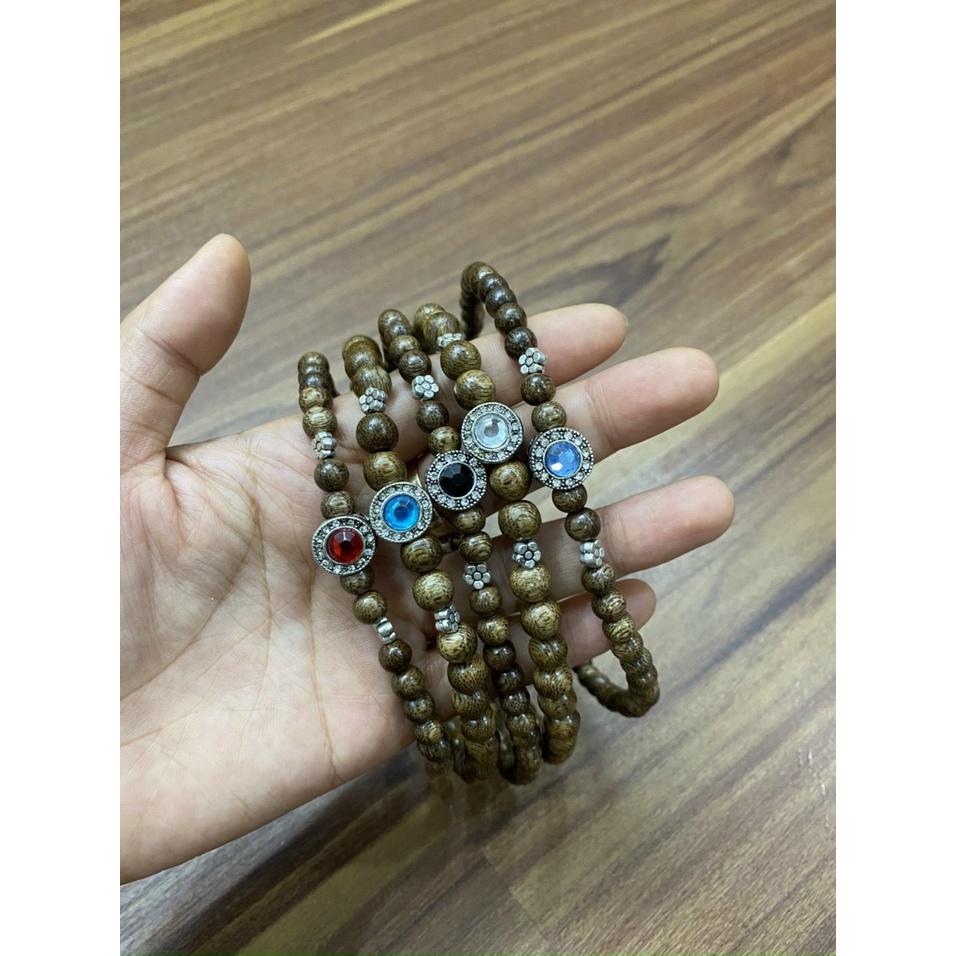 Vòng Tay Trầm Hương - Phối Charm - 108 hạt và 54 hạt - Vòng Trầm Nam Nữ