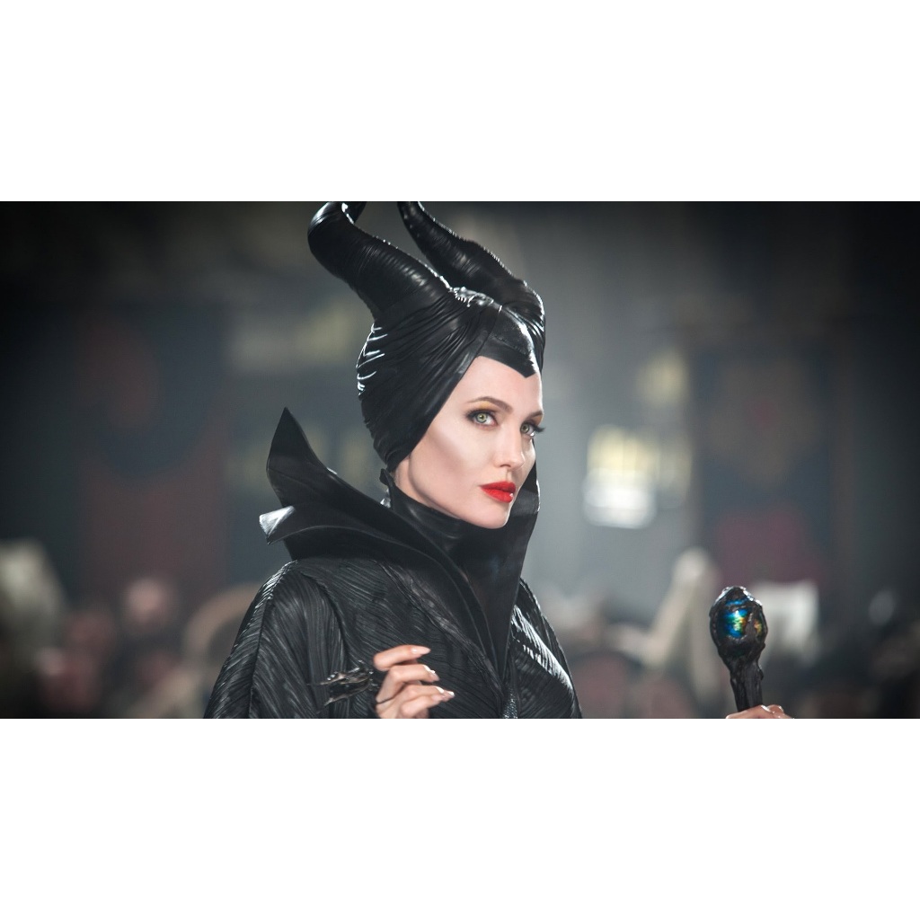 Mũ đội đầu sừng Tiên hắc ám Maleficent sừng dài 30cm hóa trang Halloween cho trẻ em và người lớn