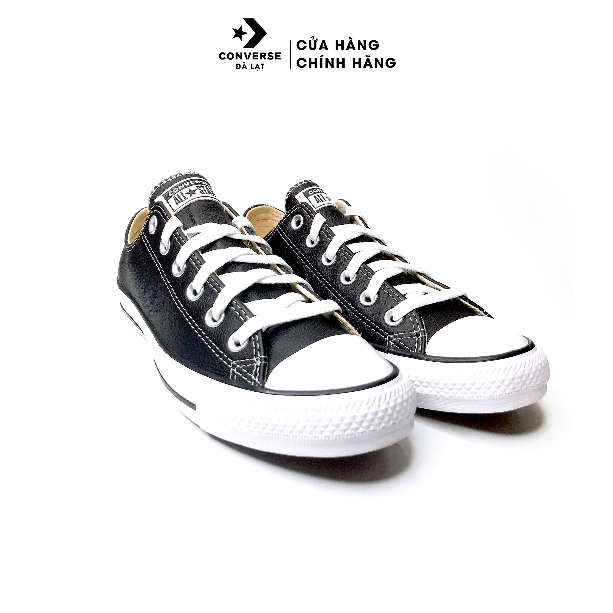 Giày Sneaker ConverseChuck Taylor All Star Leather Black - 132174C