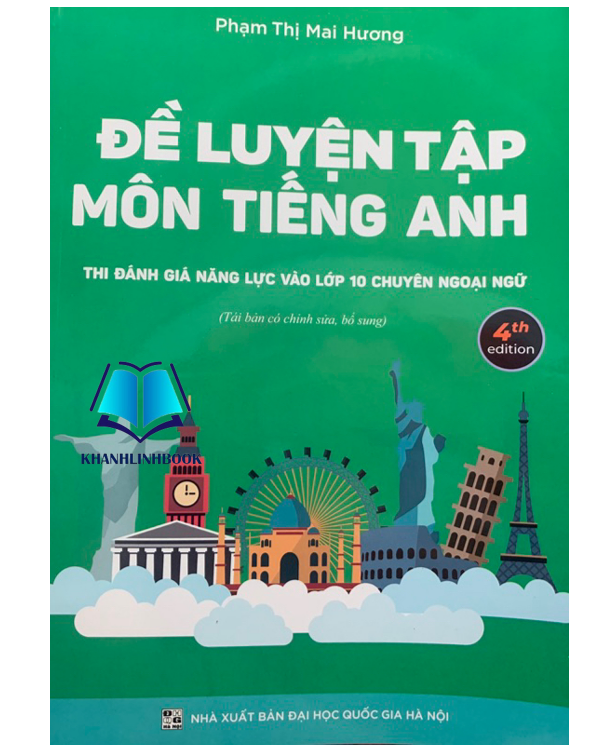 Sách - Đề luyện tập môn tiếng anh đánh giá năng lực thi vào lớp 10