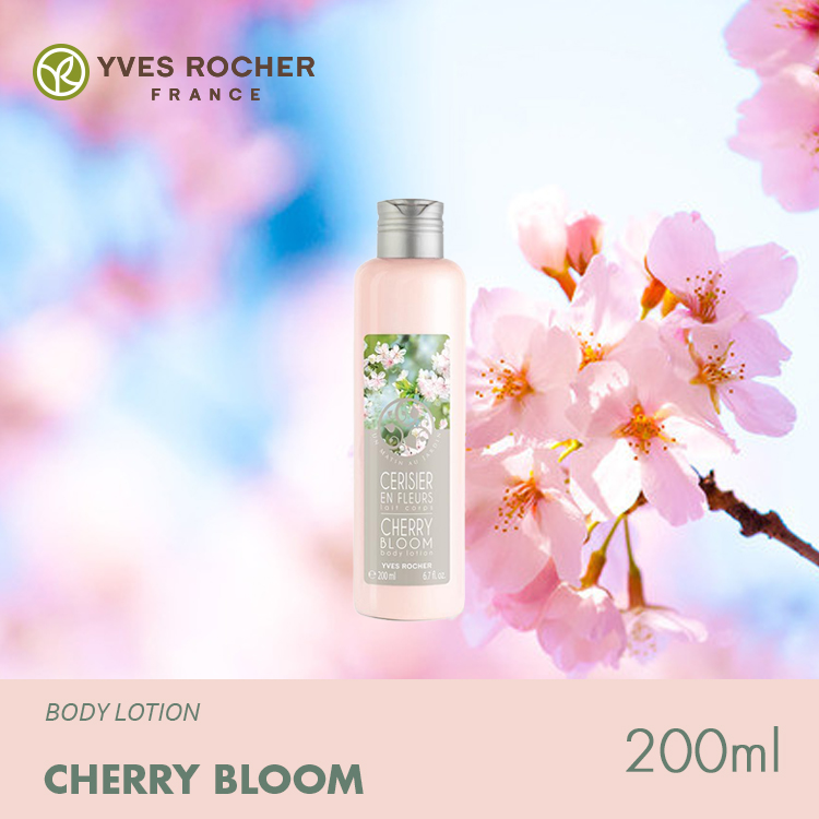 Dưỡng Thể Hương Nước Hoa Yves Rocher Cherry Bloom Body Lotion 200Ml