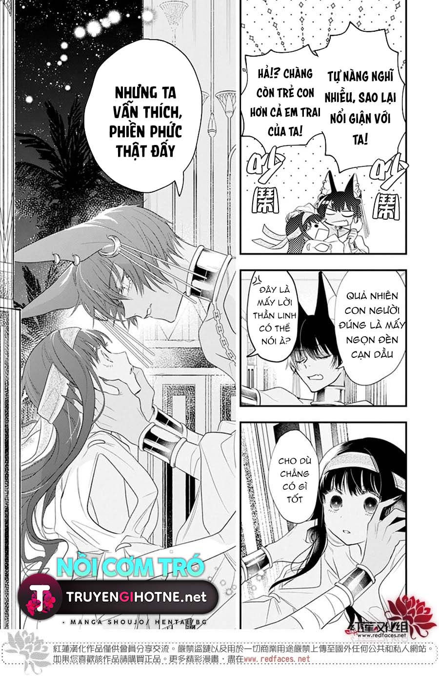 merritt và vị thần ai cập rảnh rỗi chapter 9.2 8