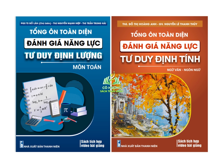 Sách - Combo tổng ôn toàn diện đánh giá năng lực