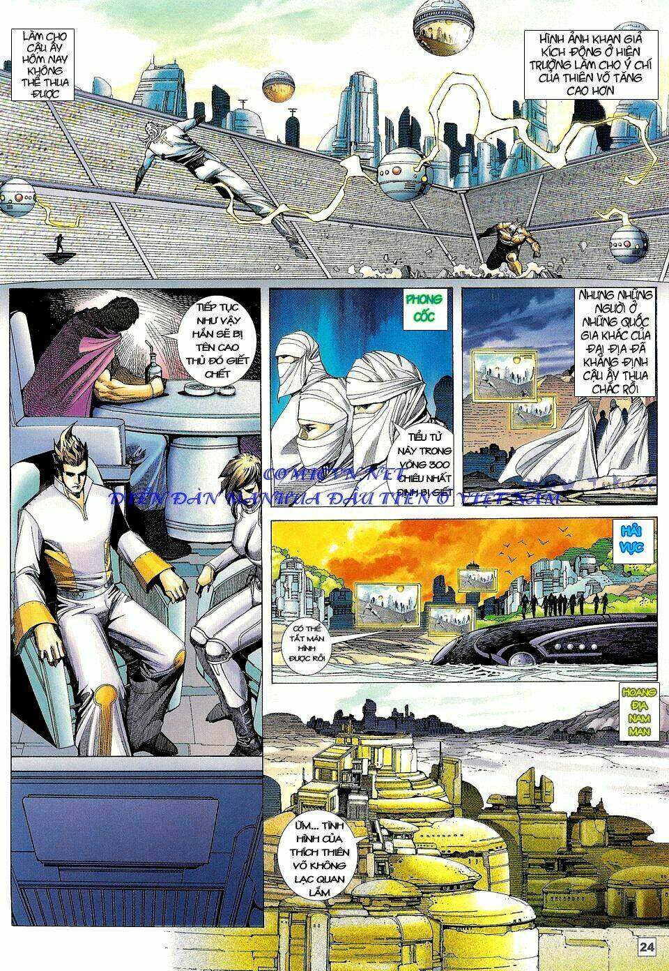 võ thần phi thiên chapter 17 24