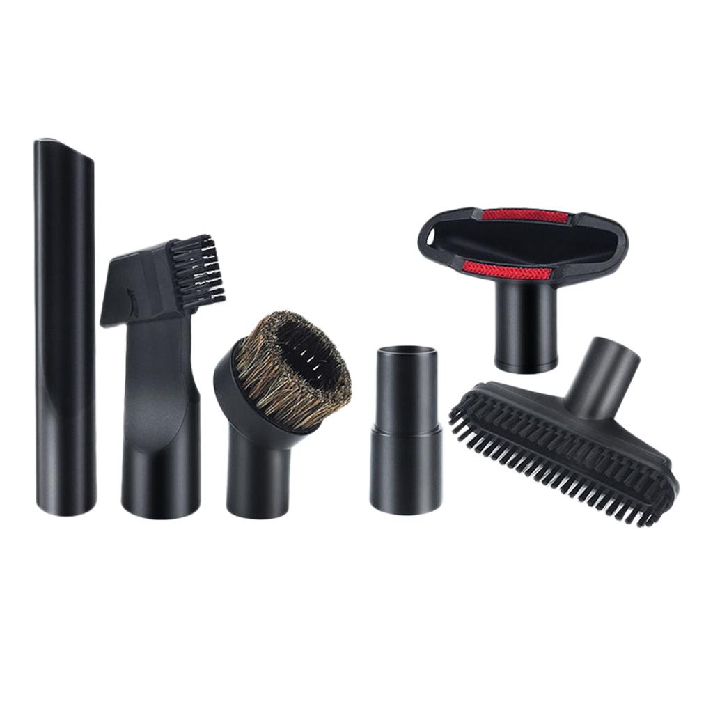 Household Vacuum Attachments Cleaning Kit for 1 1/4 inch & 1 3/8 inch Hose Brush