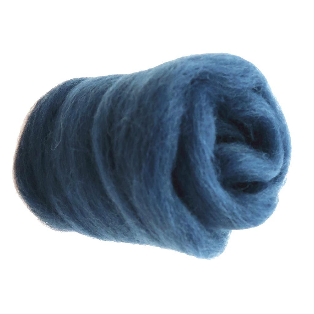 3-5pack 10g Soft Wool Roving Felting Wool for DIY Needle Felting Craft Grayish