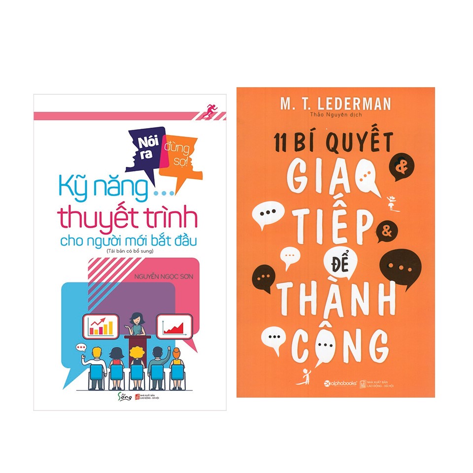 Combo Sách Kỹ Năng Giao Tiếp: Nói Ra Đừng Sợ - Kỹ Năng Thuyết Trình Cho Người Mới Bắt Đầu (Tái Bản 2018) + 11 Bí Quyết Giao Tiếp Để Thành Công (Tái Bản 2018)