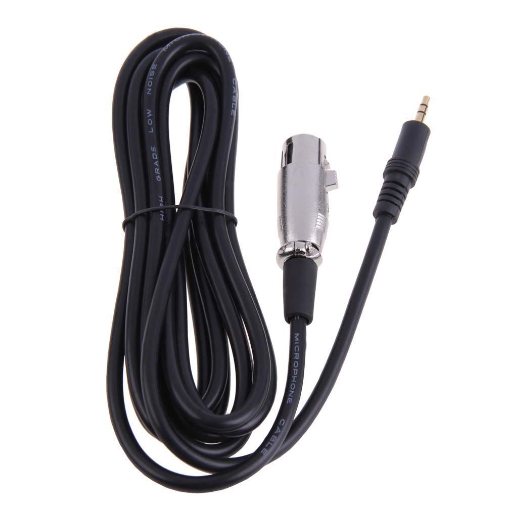 Dây Cáp Khuếch Đại Âm Thanh Cho Micro Đầu Cắm 3.5Mm XLR