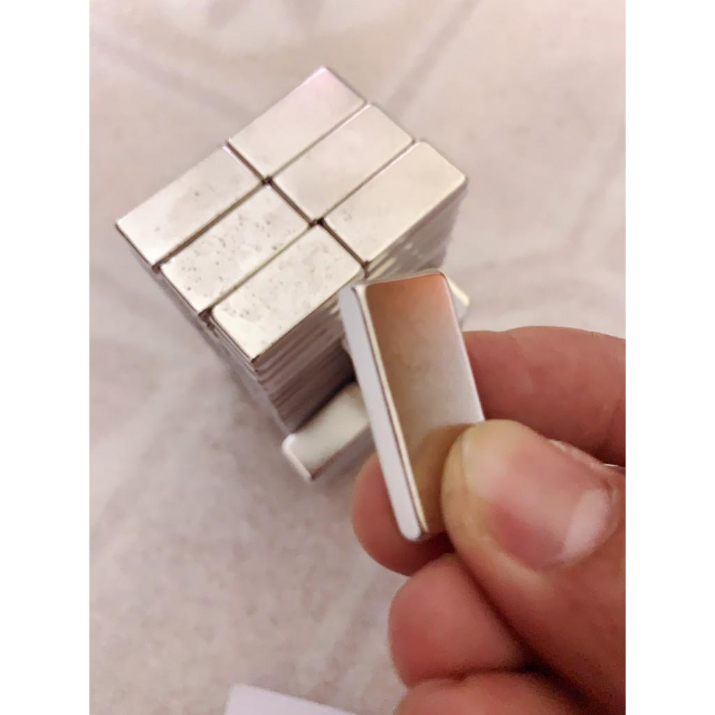Nam châm đất hiếm dạng chữ nhật 30x15x5mm SIÊU HÚT