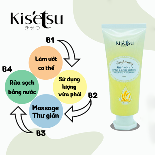 Sữa Dưỡng Thể Tái Tạo &amp; Sáng Da Kisetsu Cấp Ẩm Hương Lúa Mạch - 100ml