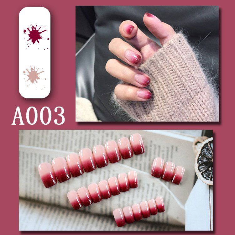 Móng giả, set 24 nail giả họa tiết 3D nghệ thuật nhiều hình siêu cute MG11