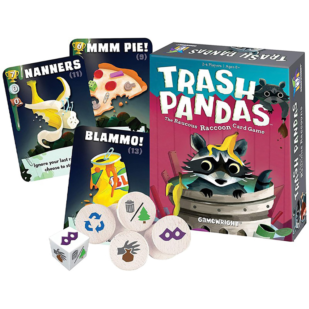 Thẻ Bài Boardgame Trash Pandas Độc Đáo Vui Nhộn