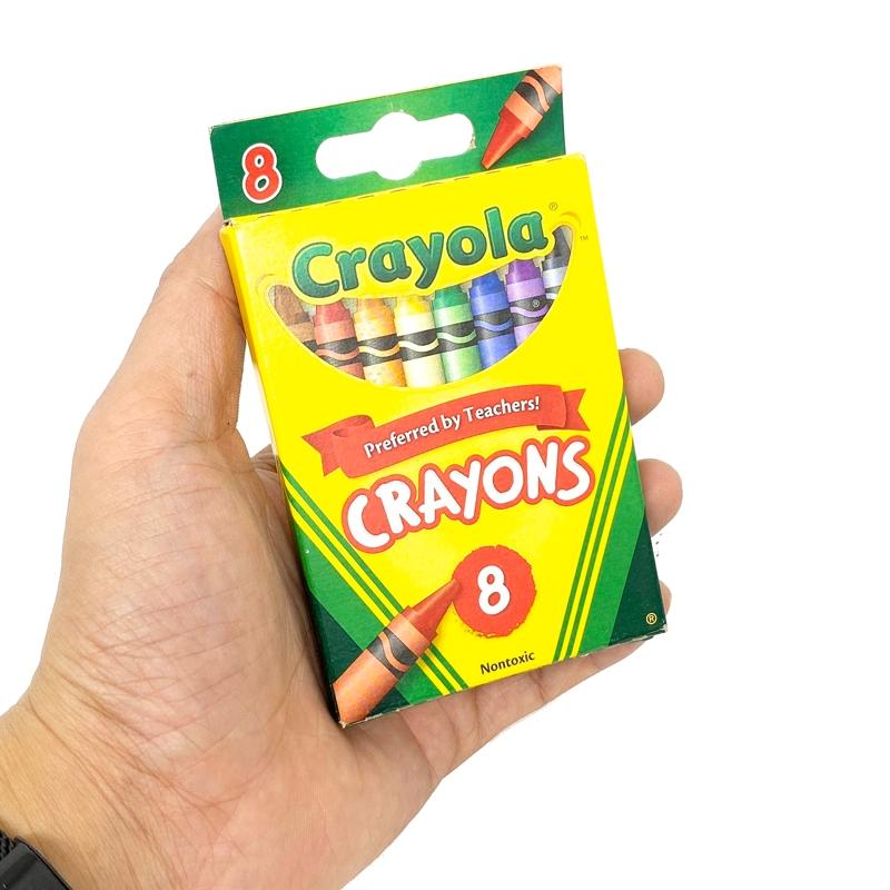 Hộp 8 Bút Màu Sáp - Crayola 523008