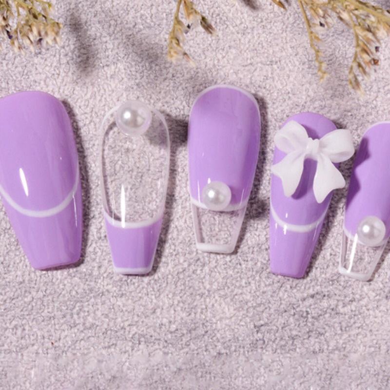 Charm nơ nail nhiều mẫu, charm nail gắn móng túi 30-50 viên tuỳ mẫu- beeshi shop nail