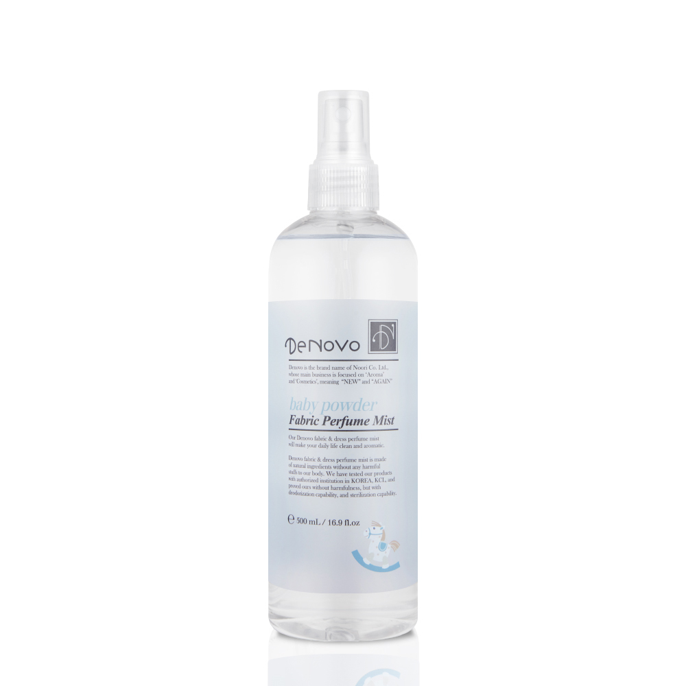 Nước hoa xịt thơm vải DENOVO Baby Powder 500ml