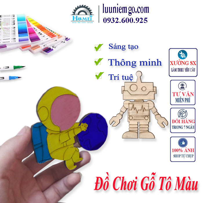 Combo 5 Bộ Đồ Chơi Tô Màu Bằng Gỗ (HAMET_BOTOMAU) Gồm Những sticker Gỗ Ngộ Nghĩnh,Xinh Xắn Kèm Tiếng Anh Thuộc Nhiều Chủ Đề Khác Nhau Giúp Bé Thỏa Sức Sáng Tạo Phát Triển Trí Thông Minh