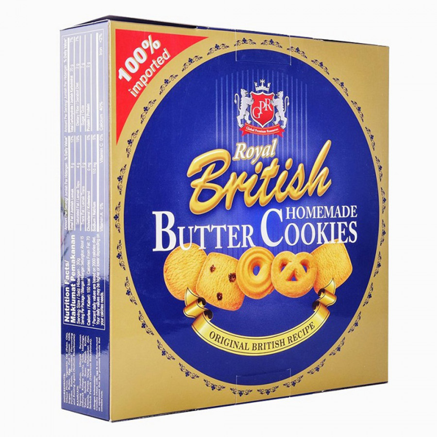 Bánh Quy Bơ Royal British (454g/Hộp)