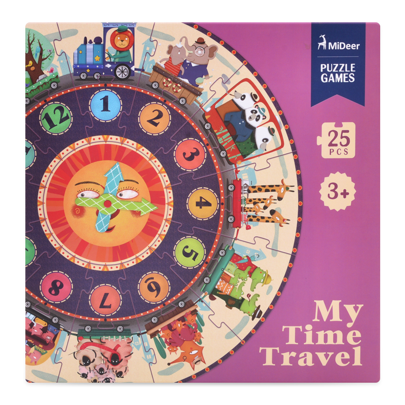 My Time Travel - Đồ chơi ghép hình Puzzle cho bé chính hãng Mideer