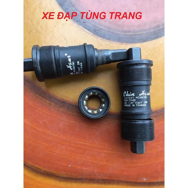 Trục giữa cốt vuông 110mm Made in taiwan mini cào cào nhật bãi