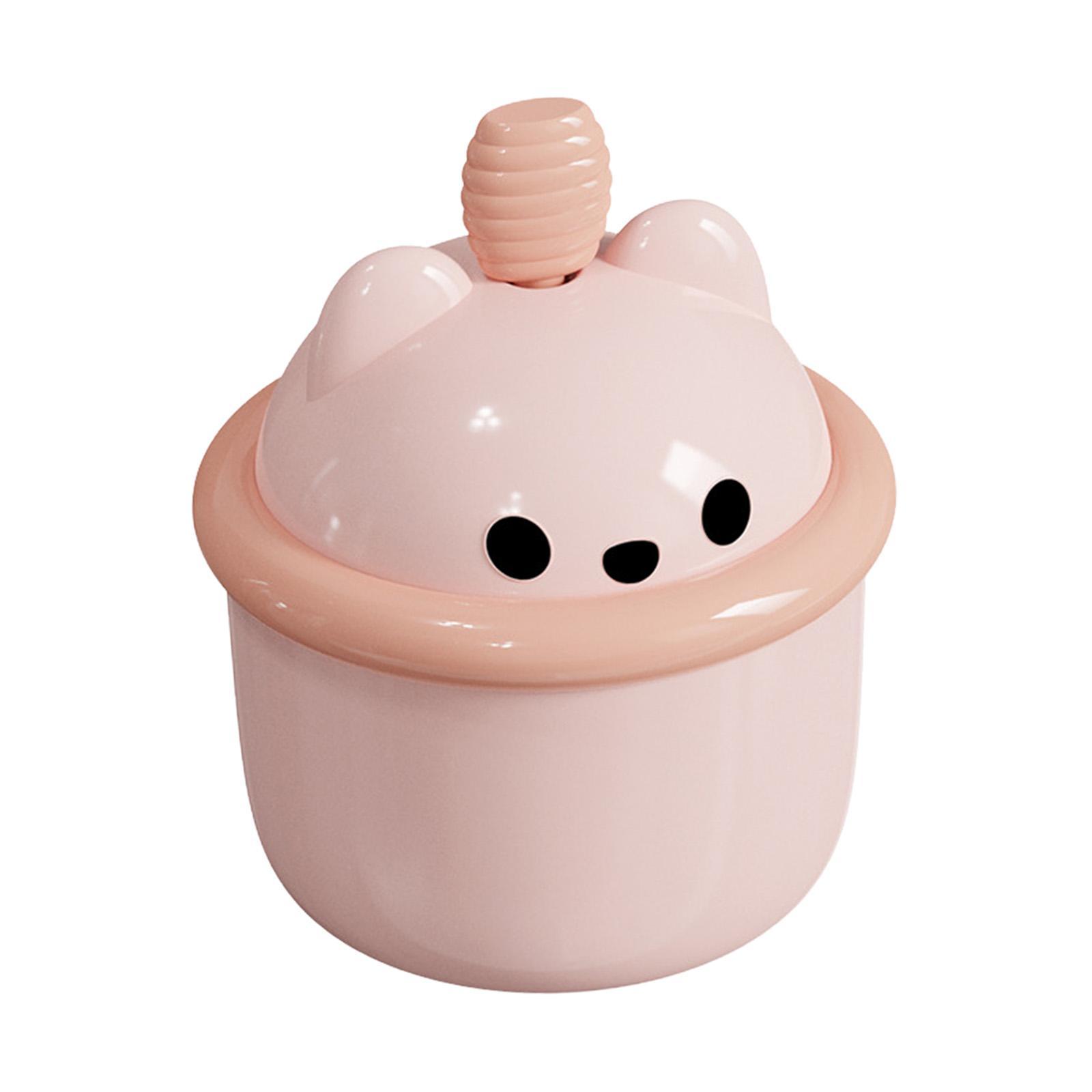 Egg Beater Whisk Cute Bear Shape Practical Hand Push Egg White Blender Mixer