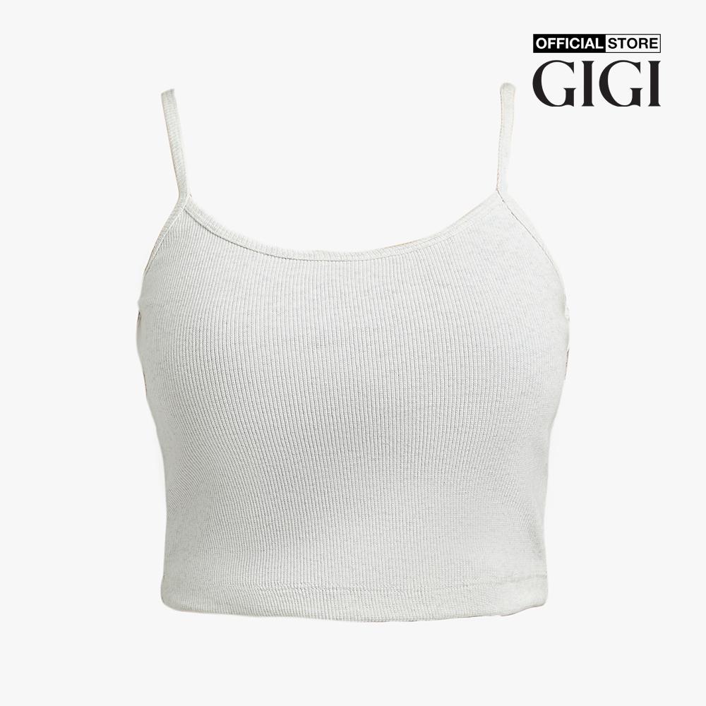 GIGI - Áo croptop nữ hai dây phom ôm Cami Rib G1207T221230