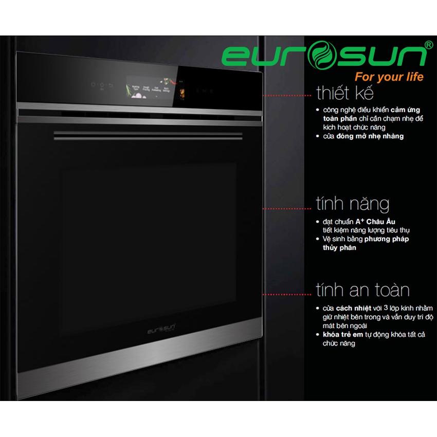 Lò Nướng Âm Tủ EUROSUN EOV72TFT - 16 Chức Năng Tích Hợp, 72L- Hàng chính hãng