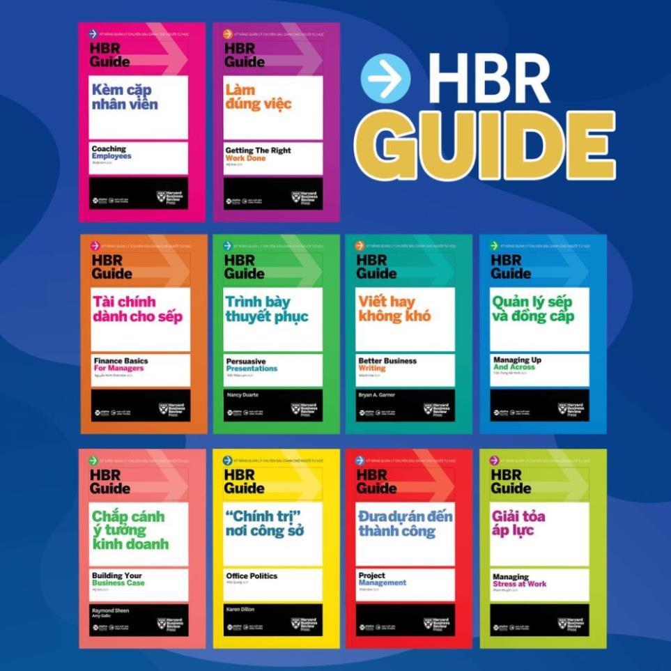 HBR Guide 2021: Kỹ Năng Quản Lý Chuyên Sâu Từ Harvard Business Review ( Bộ 10 Cuốn ) - Bản Quyền